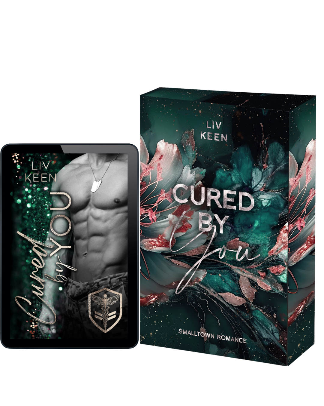 Cured Mockup E Book und Print